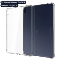 silicon case for huawei matepad pro 10 8 2019 2021 matepad 10 4 10 8 2020 m6 10 8 transparent case soft tpu back tablet cover