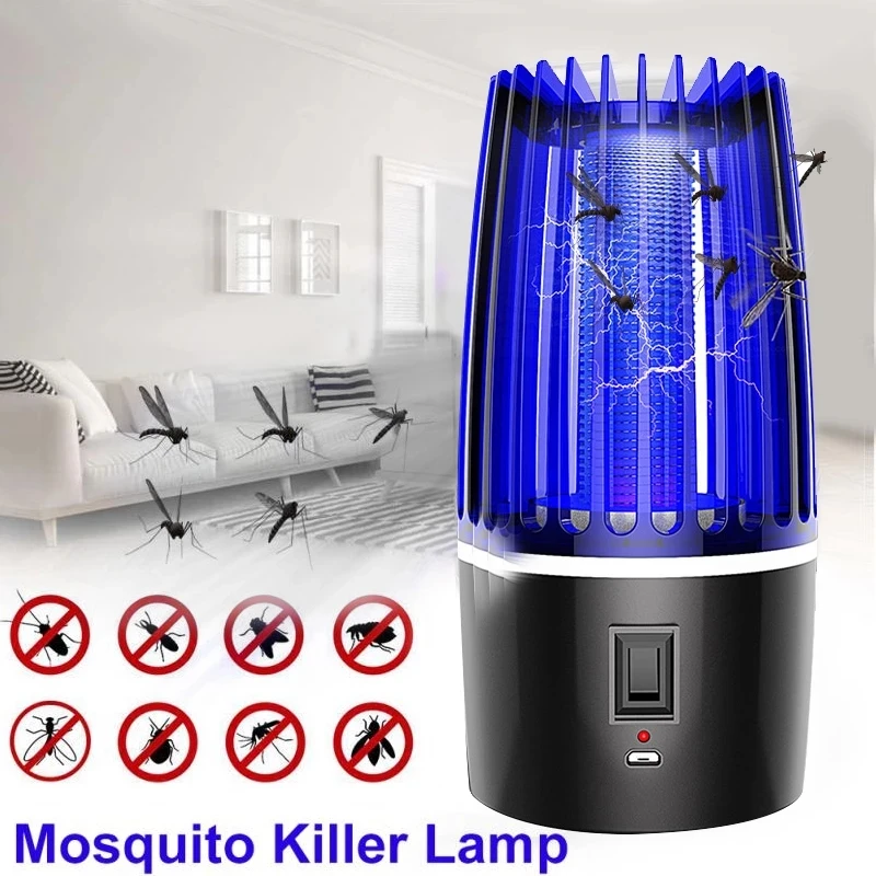 Mosquito Killer Led Bug Zapper Lure Trap Electric Photocatalysis Mute Home Radiationless Fly | Освещение