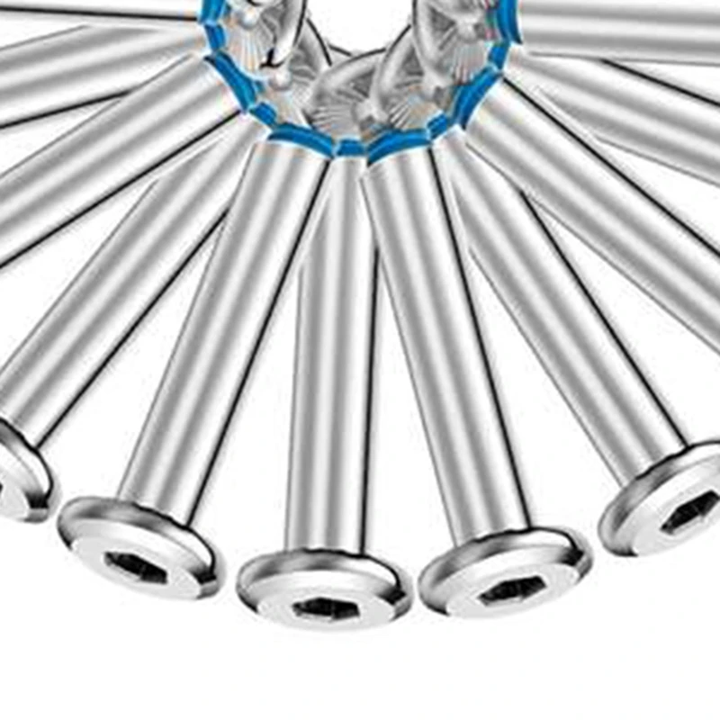 

20PCS 6X31mm Axle Parts for Inline Roller Skates Shoes Aluminum Screws Accessories