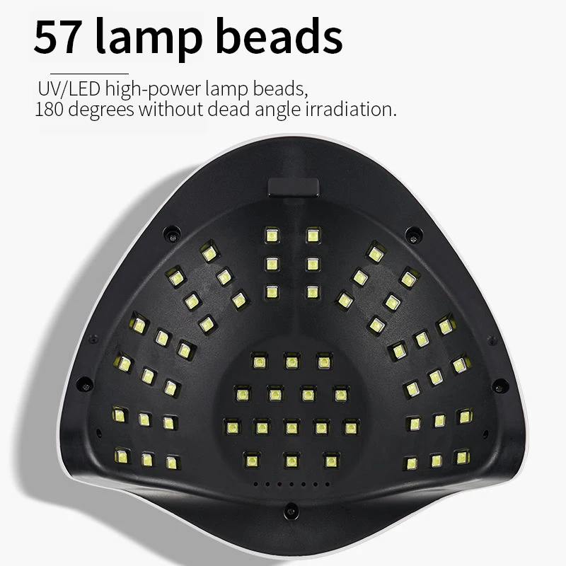 Светодиодный ная лампа 114 Вт/90 Вт Сушилка для ногтей 57 светодиодный s УФ-лампа