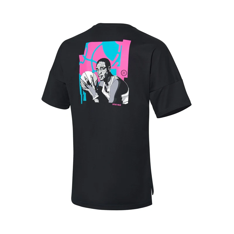 Футболка для баскетбола ли-нин мужчин свободный крой хлопковая футболка с