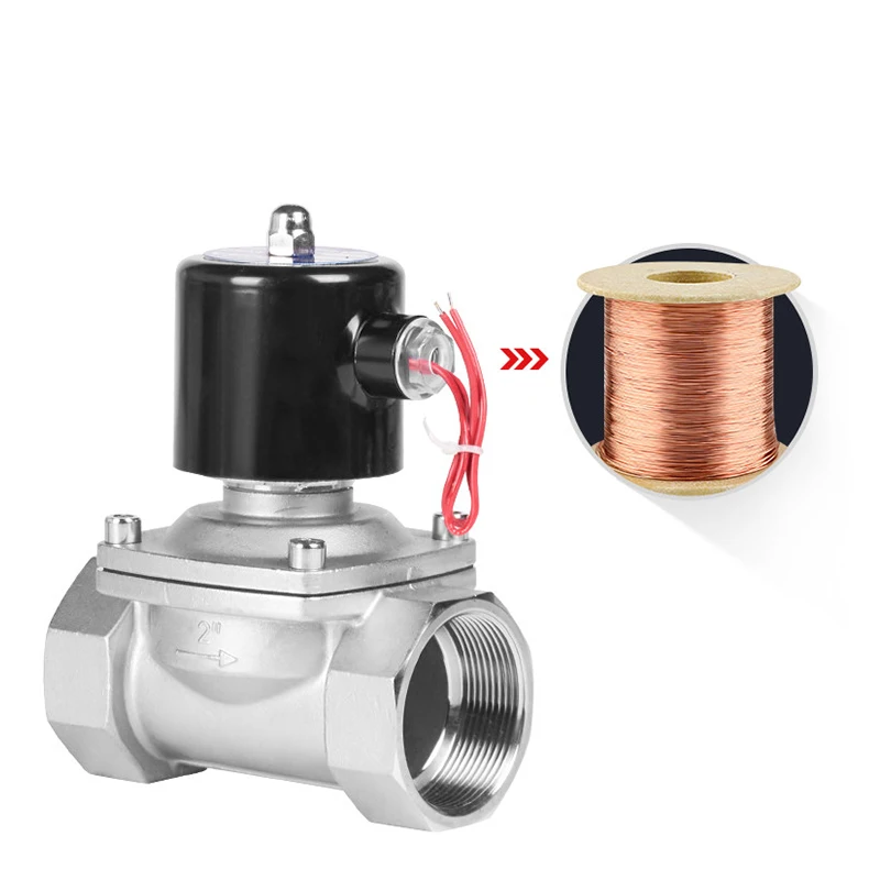 DN08 DN10 DN15 DN20 DN25 DN32 DN40 DN50 Normally Closed Stainless Steel Solenoid Valve 220VAC 12VDC 24VDC | Обустройство дома