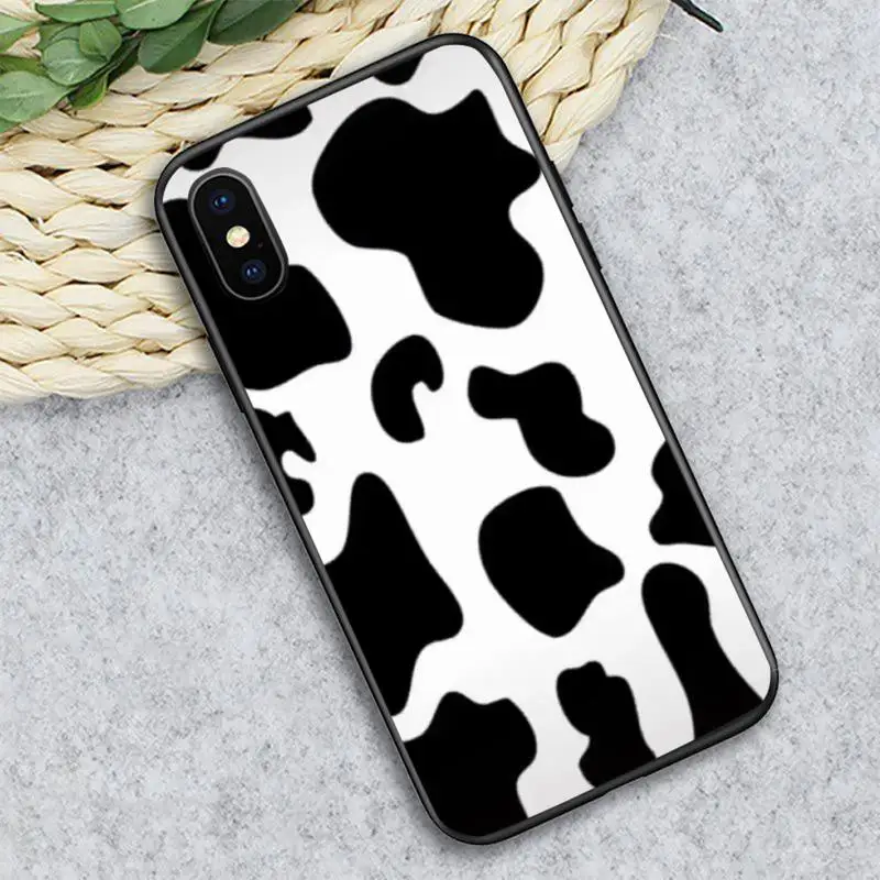 

Cow Pattern Phone Case for iPhone 11 12 pro XS MAX 8 7 6 6S Plus X 5S SE 2020 XR mini
