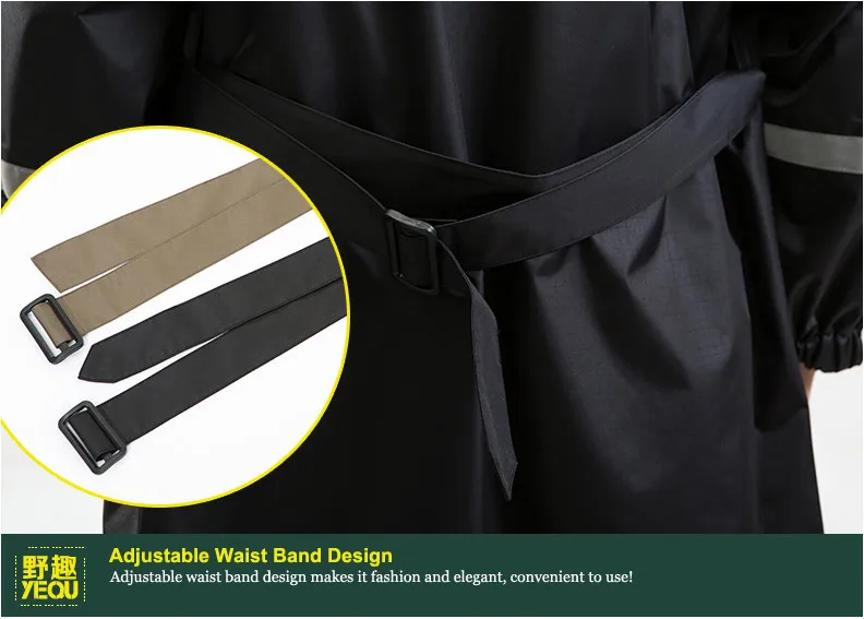 Длинный уличный дождевик куртка пончо для женщин и мужчин водонепроницаемая