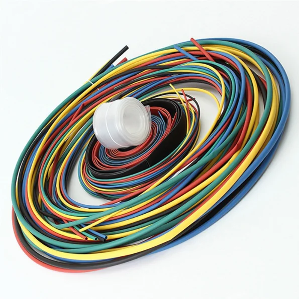 Полиолефиновая термоусадочная трубка 55M 5 видов цветов 1 5/2 5/3 5/4/5/6/8/10/12/16/22 мм 2:1|tube