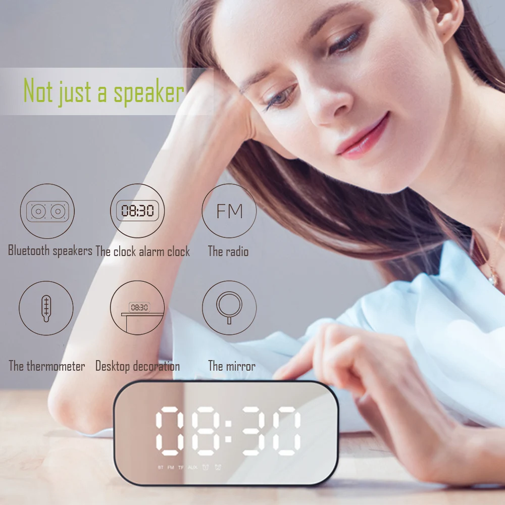 NATTHSWE прямоугольник беспроводной Bluetooth динамик мини сабвуфер избыточный вес