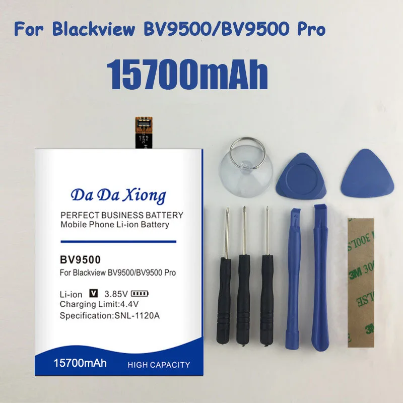 Аккумулятор DaDaXiong BV9500 15700 мАч для Blackview Pro MT6763T 536380 высококачественный аккумулятор