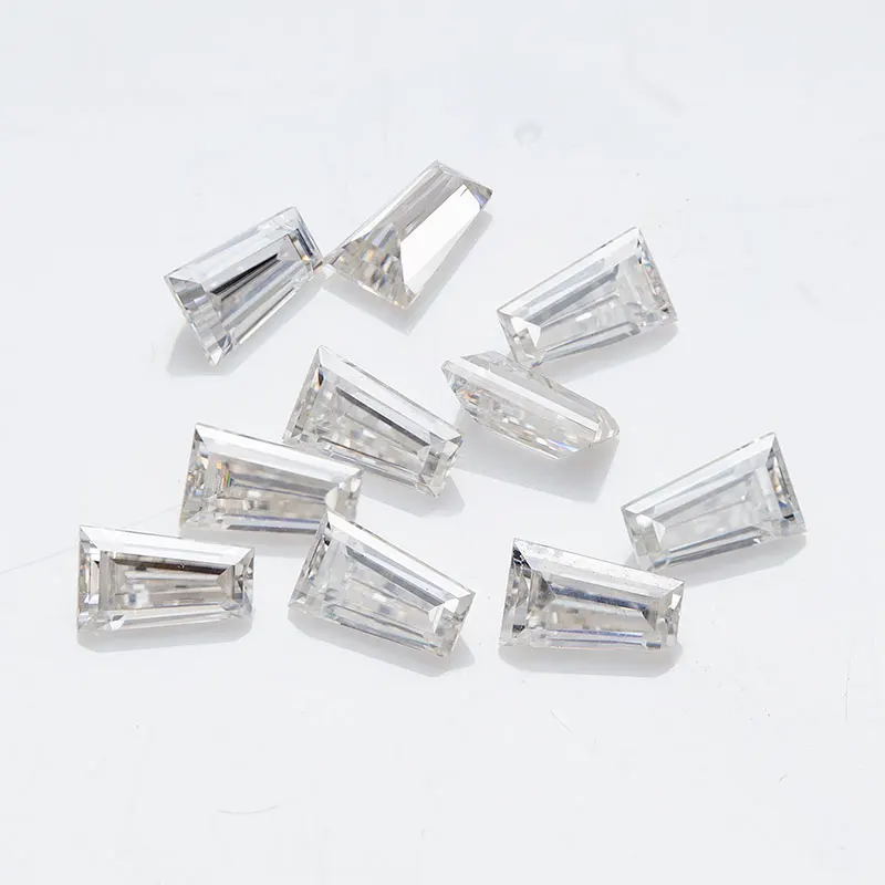 Драгоценный камень D VVS1 трапециевидной огранки Муассанит оптовая цена |