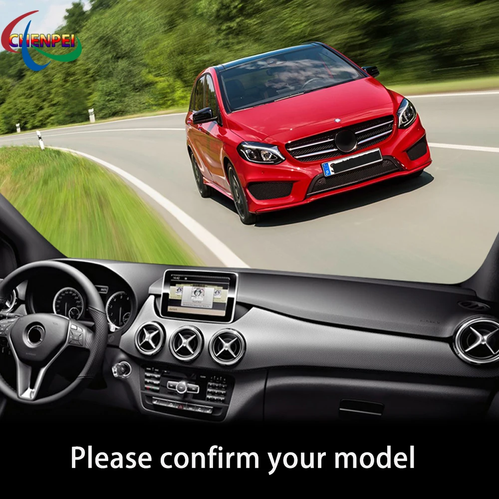 

Anti-Slip Anti-UV Mat For Mercedes Benz B-Class W246 2012-2018 Dashboard Cover Pad Dashmat Protect Sunshield Pad Accessories