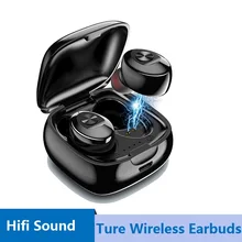 TWS Bluetooth 5.0 Headphones With Charging Box Wireless Headset 9D Stereo Sports Waterproof Earphones Earbuds With Microphone