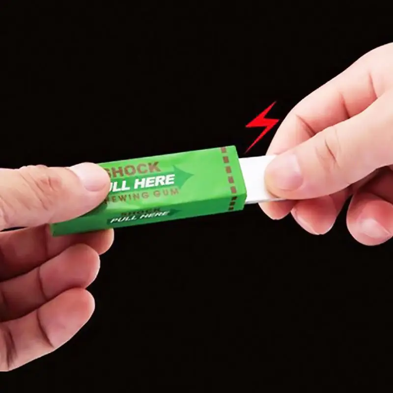 Safety Trick Joke Toy Fun Electric Toys Chewing Gum Pull Here Practical Jokes Fantastic for Color Random | Игрушки и хобби