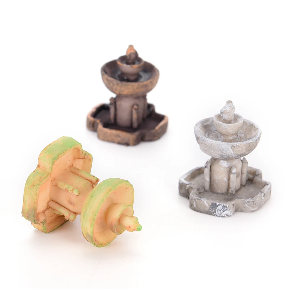 

DIY Garden Decorations Artificial Fountain Miniature Fairy Houses Micro Landscaping Decor Home Decoration Accessories Mini Craft