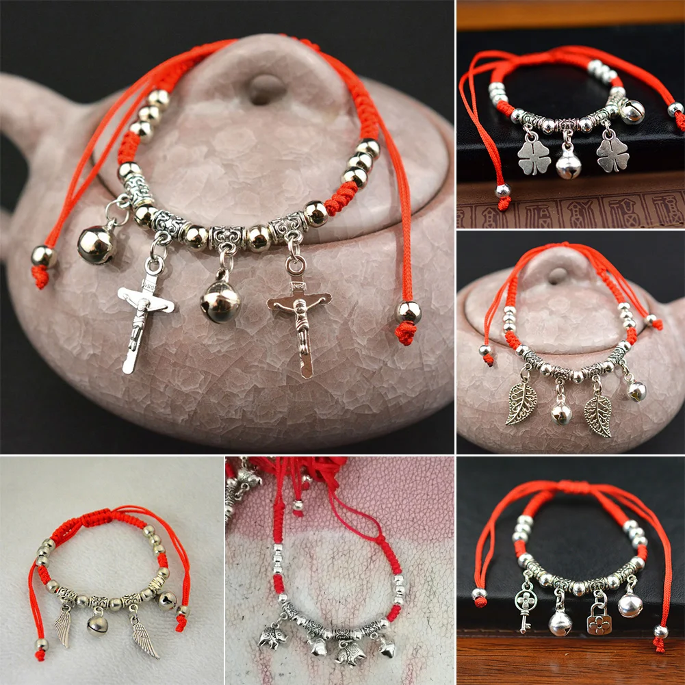 Путешествия тибетский серебряный плетеный Повседневный свидание сплав подарок