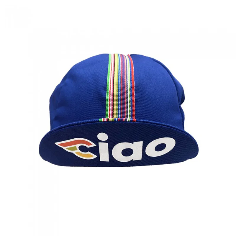 New Classical Blue Colors Lines Cycling Caps Man And Woman Gorra Ciclismo Orolling | Спорт и развлечения