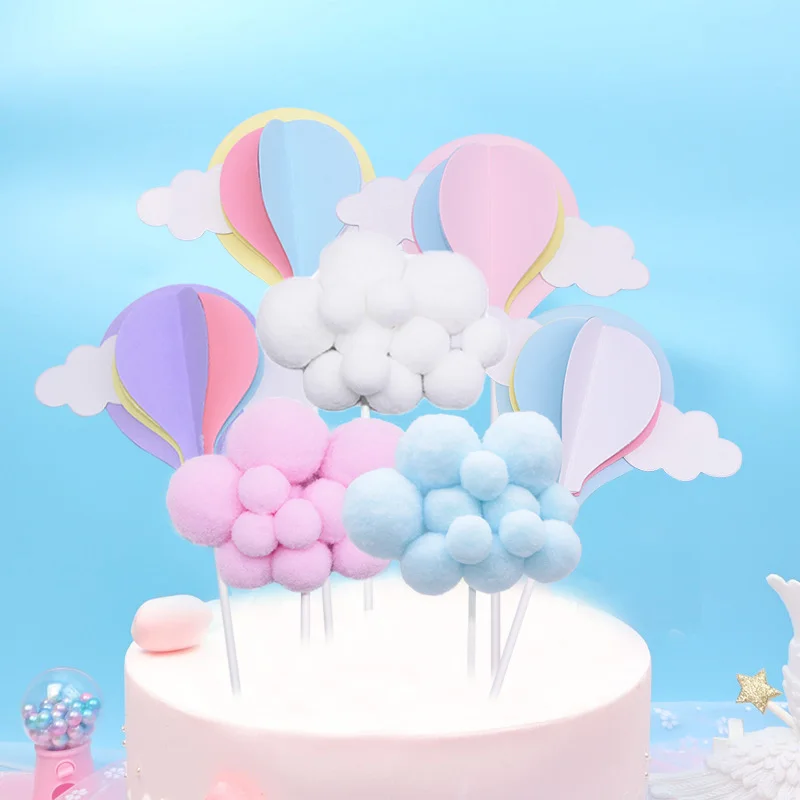 Радужный Единорог торт Топпер День Рождения Декор детский душ свадебные