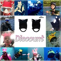 sunscreen anti uv 4mm submersible cap cartoon personality submersible snorkeling wigs cartoon diving cap diving hat diving suit