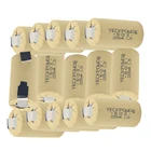 15 шт. 2200 мАч-гидридных и никель-кадмиевых типов аккумуляторов подводная лодка C Батарея 1,2 V SC батареи лента для пайки TF карта с фактическим объемом гарантировано для електрических инструментов для B  D для экскаватора hitachi