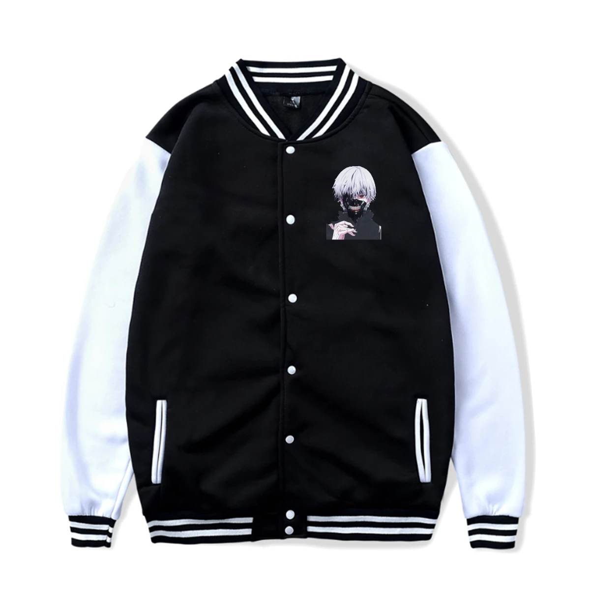 

Модная Повседневная бейсбольная Униформа Danganronpa с надписью для пары в стиле Харадзюку, свободная уличная куртка для мужчин и женщин