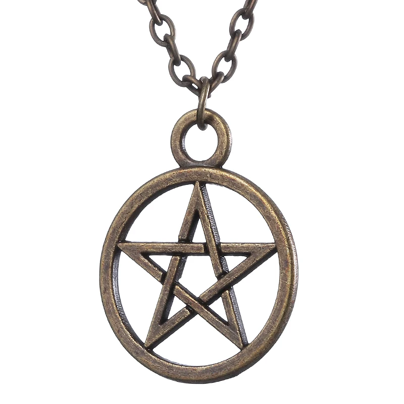 Модные украшения винтажное ожерелье с подвеской из супернатурального дерева для