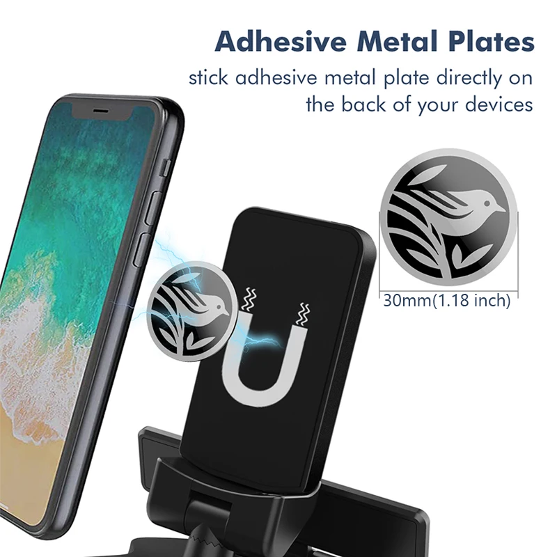 Автомобильный магнитный держатель для телефона поддержка интерьера приборной