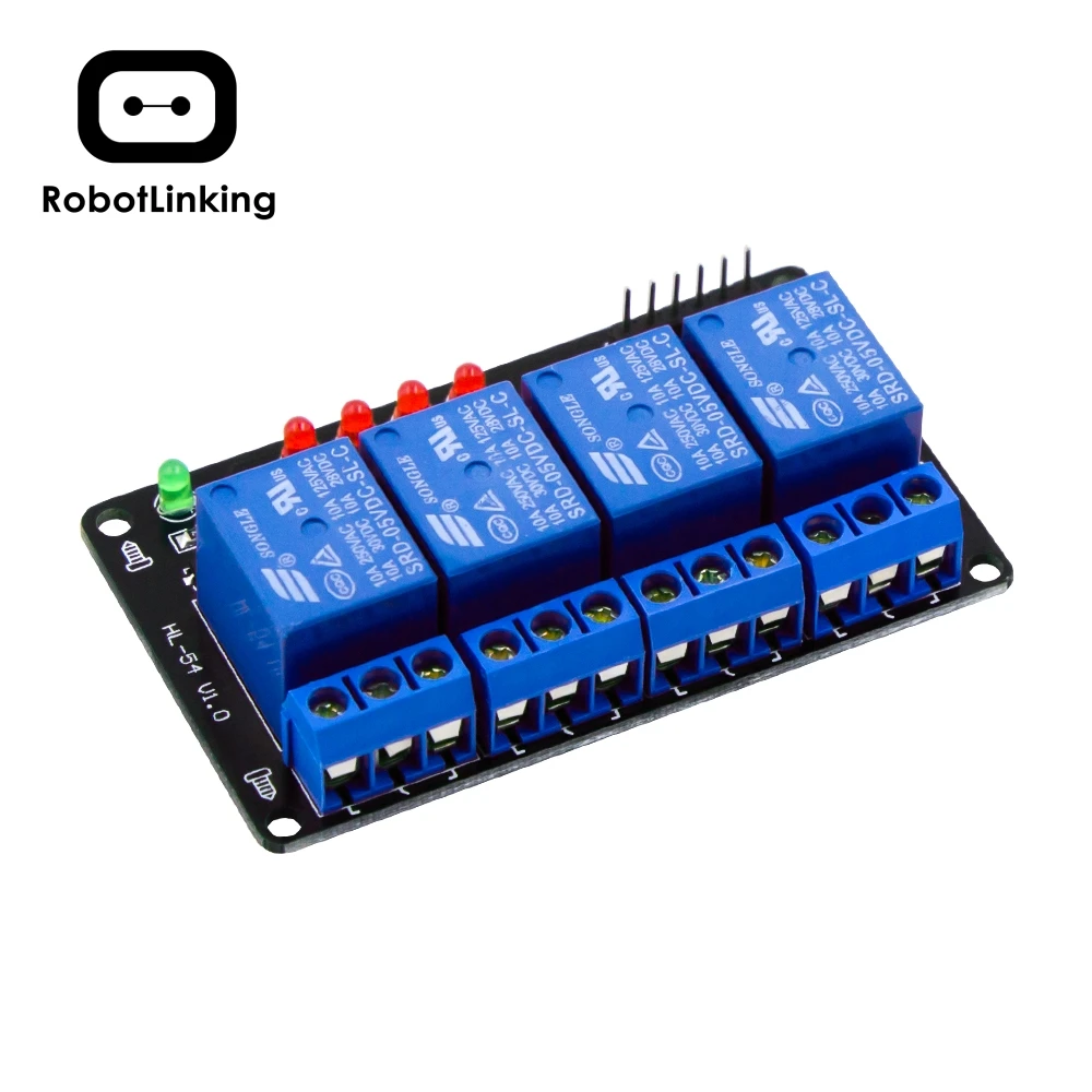 4 дорожных/канальный релейный модуль без света муфты для Arduino PIC ARM DSP AVR Raspberry Pi |