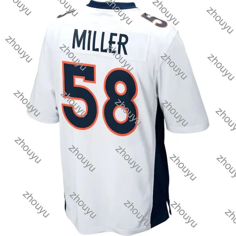 

Футболка с изображением персонажа стежка для мужчин, женщин, мужчин, детей, молодежи, фон Миллер, белая, Бронкос