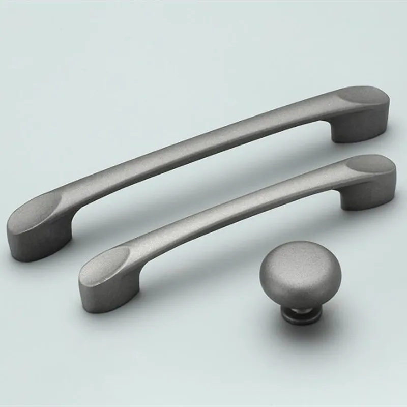 KK & FING современный простой Звездный серый шкаф ручки и из алюминиевого сплава