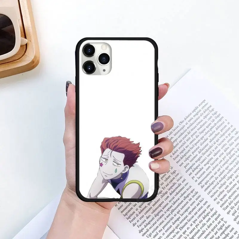 

Hunter x Hunter Japan anime Phone Case for iPhone 11 12 mini pro XS MAX 8 7 6 6S Plus X 5S SE 2020 XR Luxury brand shell funda