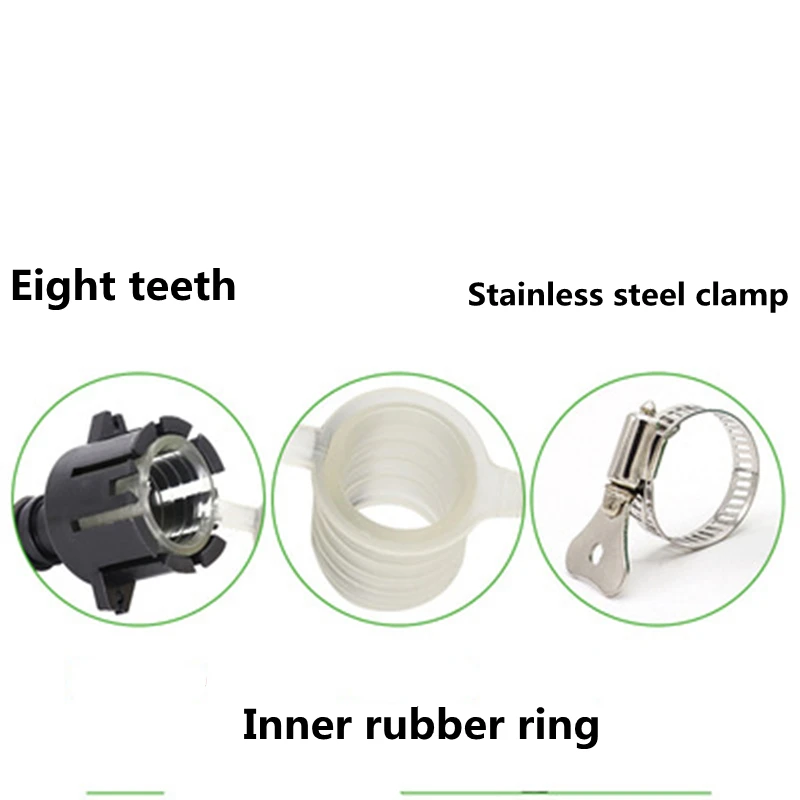 

Durable Universal Water Faucet Adapter Plastic Hose Fitting Quick Connect Fitting Tap for Car Washing Garden Irrigation