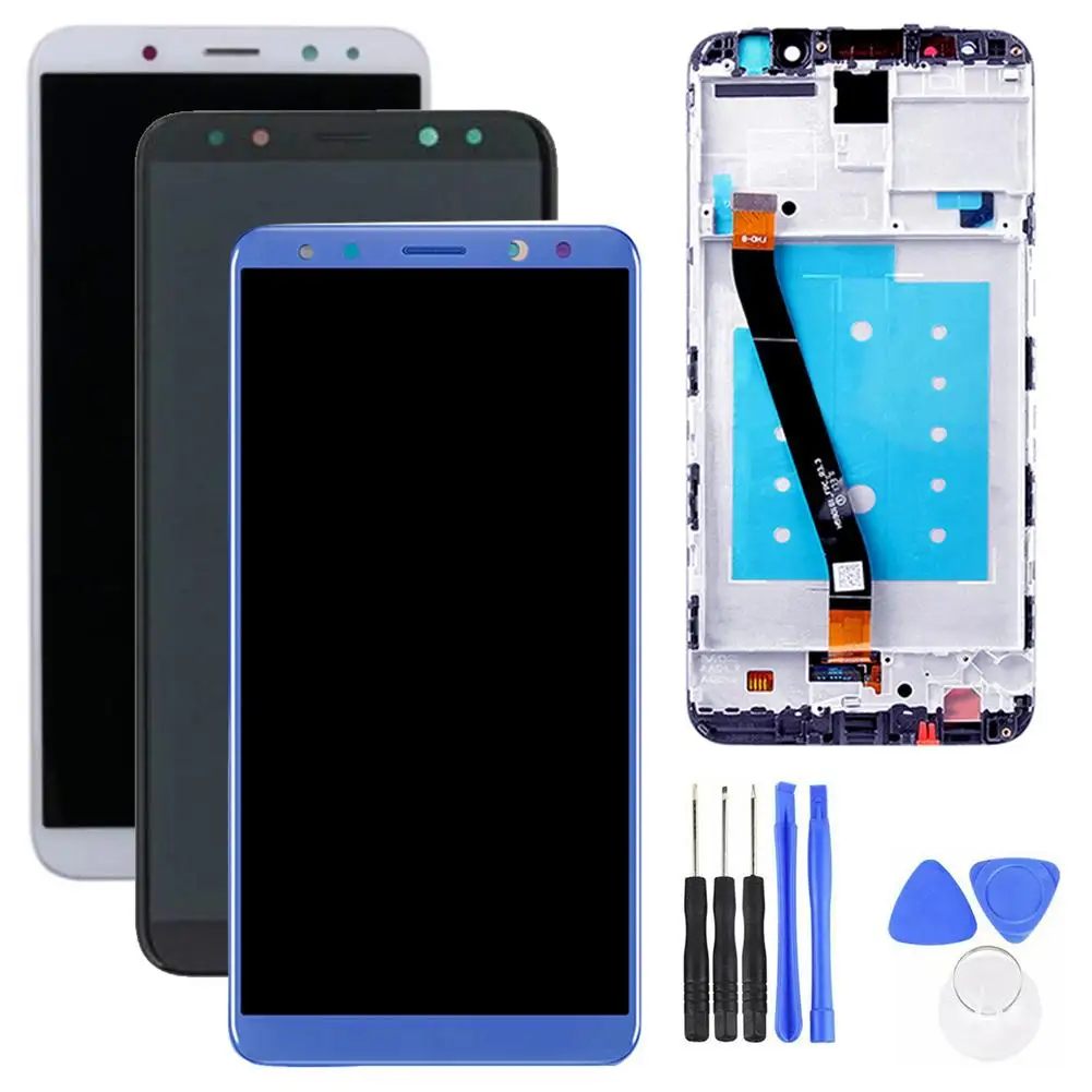 Сменный умный ЖК дисплей дигитайзер сенсорного экрана в сборе для Huawei Mate 10 Lite RNE L21