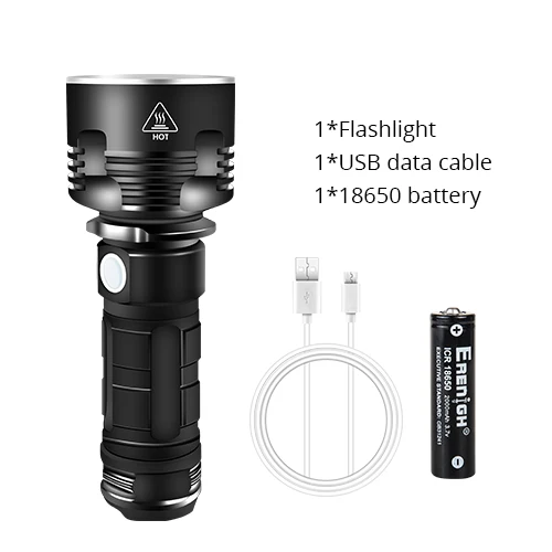 Package B EeeToo Ультра мощный светодиодный фонарь L2 P70.2 тактический фонарь USB Перезаряжаемый Linterna водонепроницаемый ночной фонарь - Испускаемый цвет: Package B