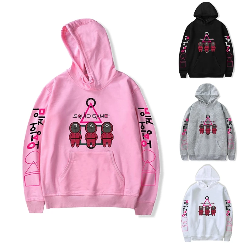 

Squid Game Costume Hoodies Squid Game Hoodies Sweatshirt Kpop Hip-Hop Casual Tops