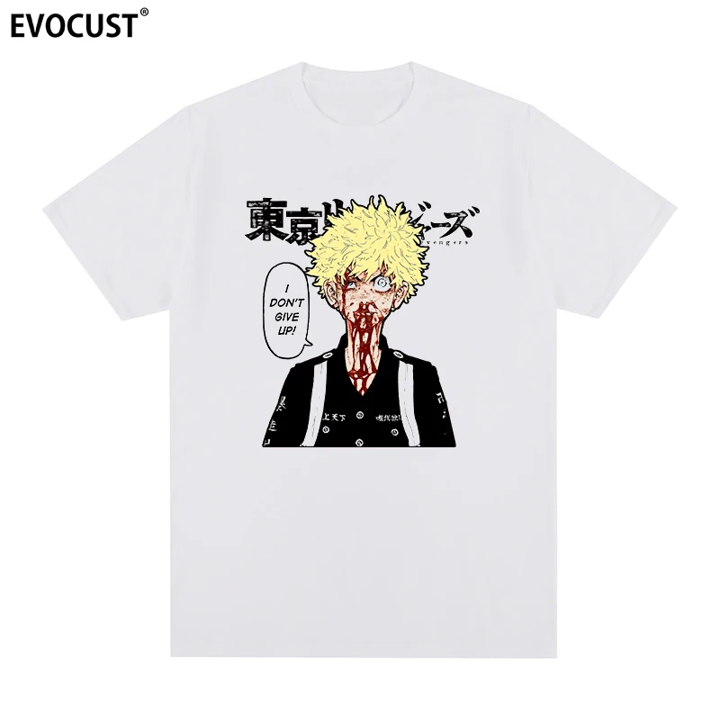 

Tokyo Revengers Japanese Anime Kawaii Harajuku Summer t-shirt Cotton Men T shirt New TEE TSHIRT Womens