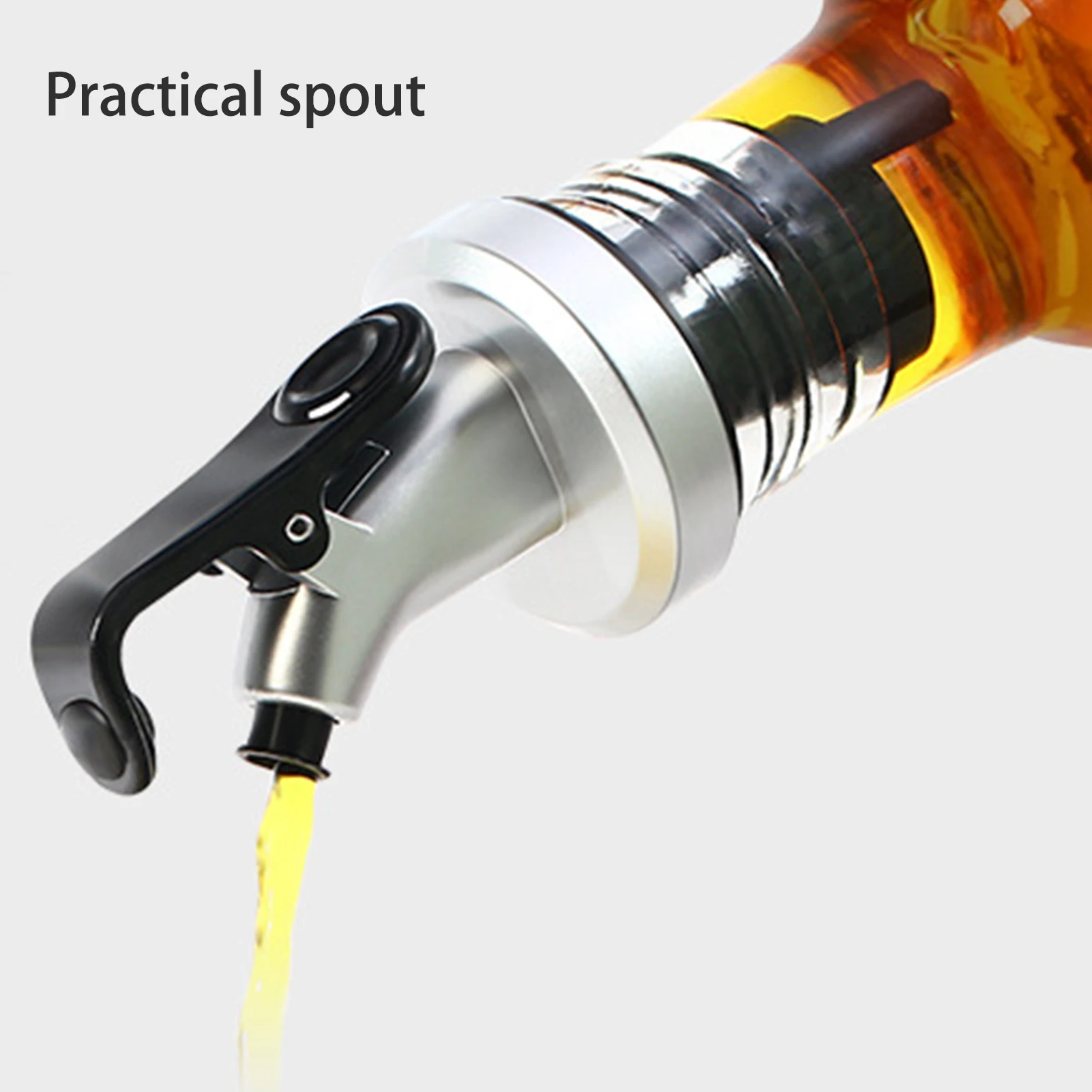 

5 Pieces Set Cooking Seasoning Oil Bottle Sauce Bottle Glass Storage Bottles For Oil And Vinegar Creative Oil Dispenser