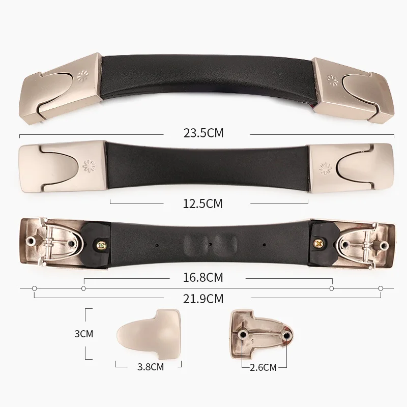 Сменные гибкие съемные черные ручки для чемодана багажа | Багаж и сумки