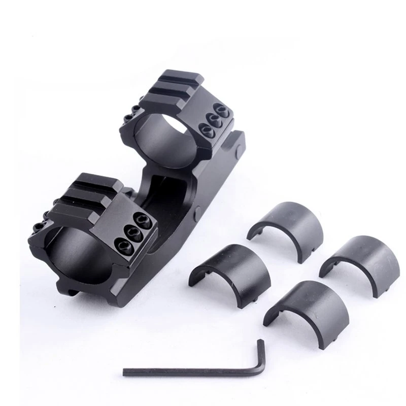 

30mm Dual Ring Cantilever Heavy Duty Scope Mount 20mm Rail Picatinny Weaver
