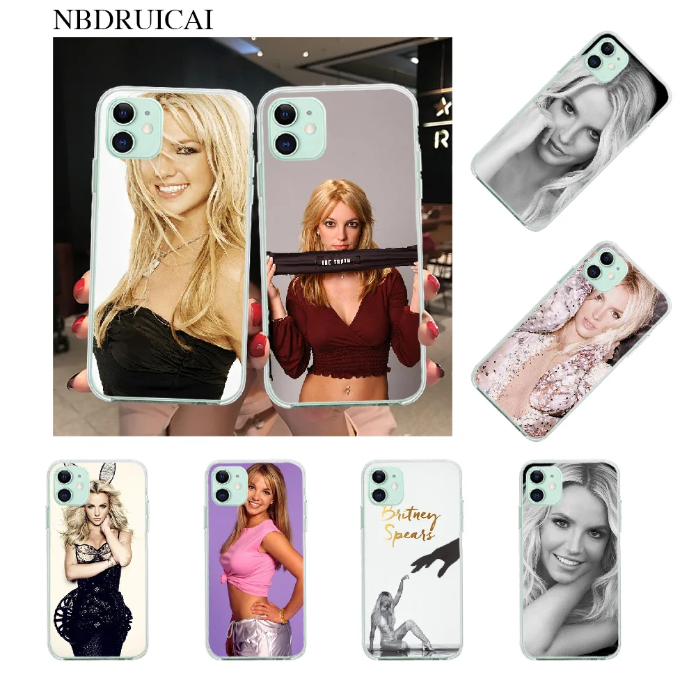 Высококачественный чехол для телефона NBDRUICAI Britney Spears iPhone 11 pro XS MAX 8 7 6 6S Plus X 5S SE