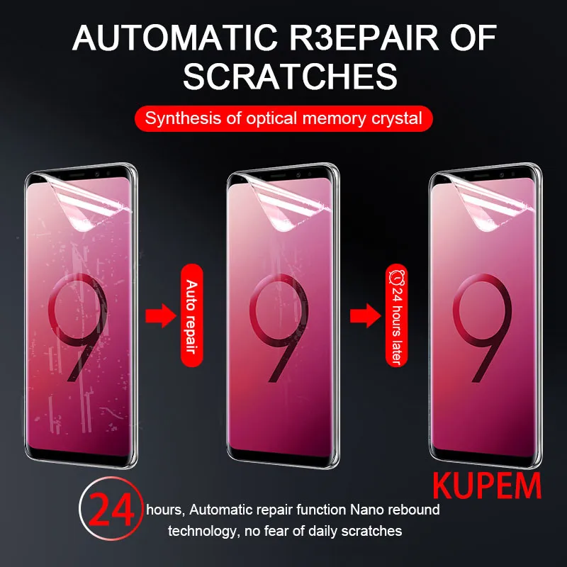 Гидрогелевая пленка для Samsung Galaxy A40 A51 A50 A71 A70 Защитная экрана S9 S8 S10 S20 Plus Ultra M21 M31 M51
