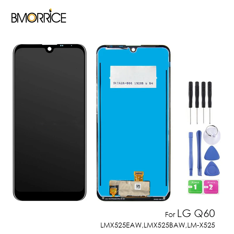6 26 ''для LG Q Series Q60 2019 ЖК дисплей кодирующий преобразователь сенсорного экрана в