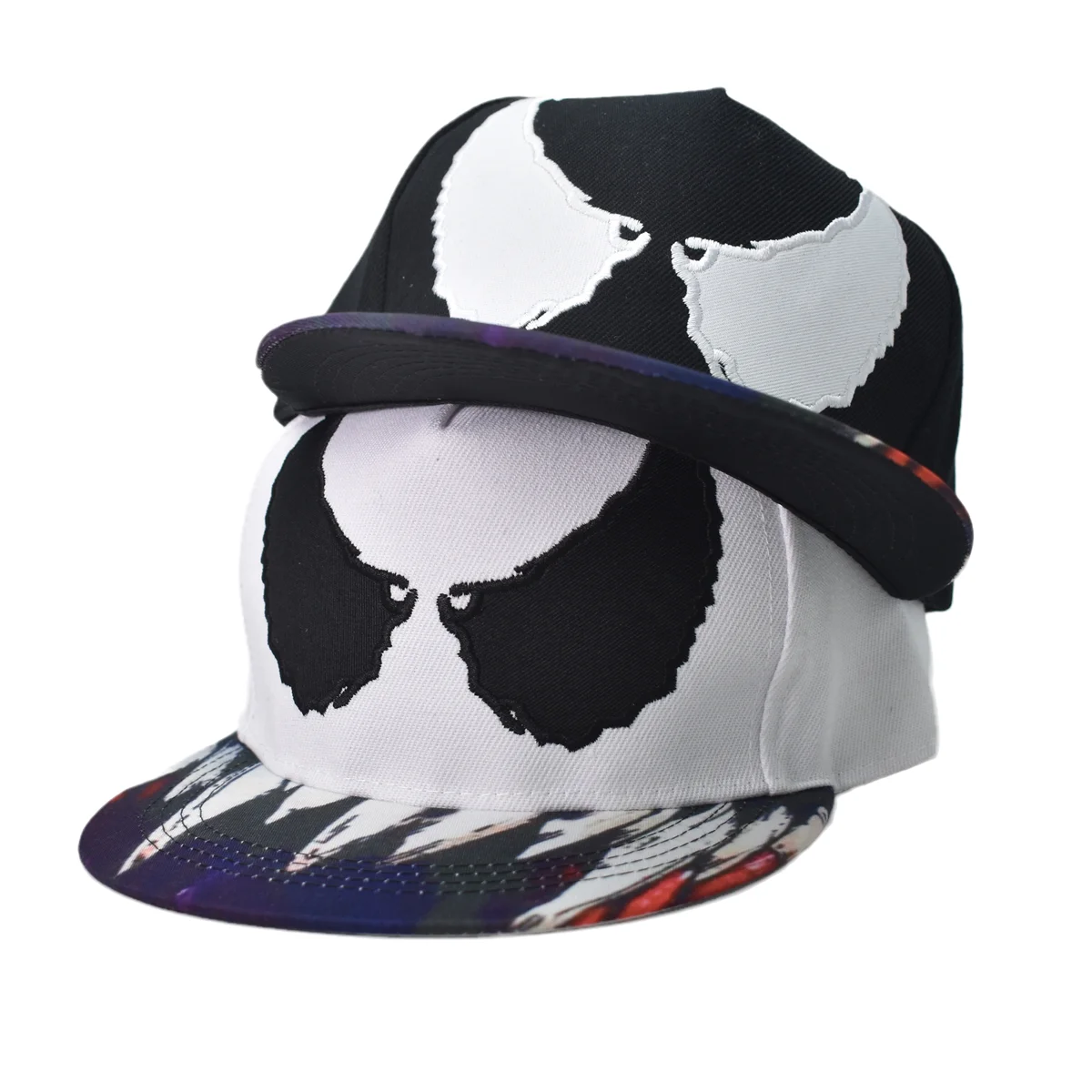 

2022 new printing snapback cap fashion outdoor hip hop baseball caps 100%cotton flat hat adjustable sun visor hats