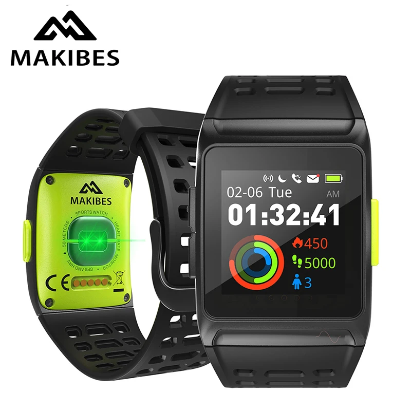 Makibes BR1 gps спортивные часы Смарт часы Bluetooth Strava Цвет Экран мультиспорт наручные Для мужчин Для женщин Фитнес Часы Smartwatch