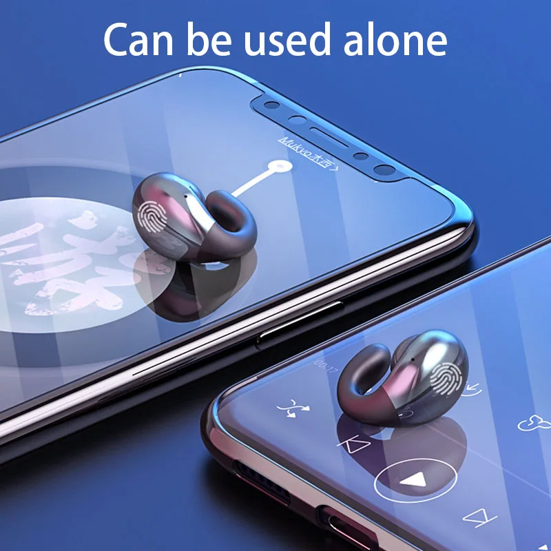 

Bluetooth 5.0 wireless headset with microphone 2200 mAh waterproof sports HIFI sound quality