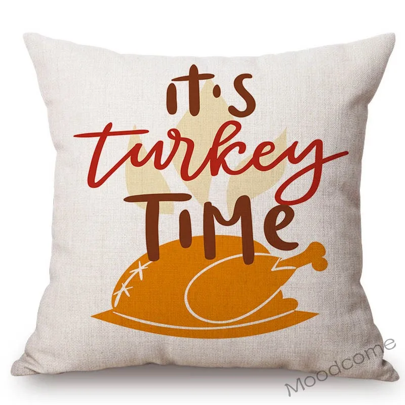 Мягкий чехол из хлопка и льна с принтом букв в скандинавском стиле | Дом сад