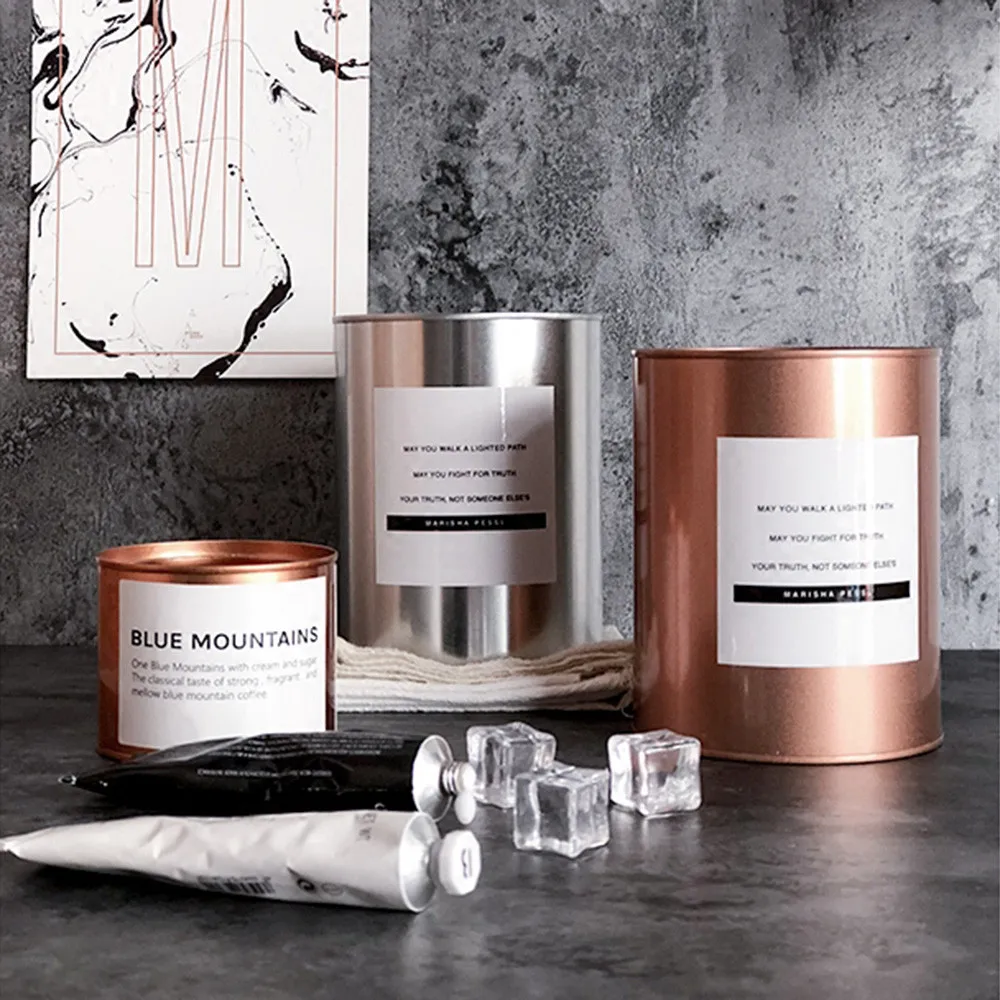 Минималистичные расширительные баночки для конфет и чая хранения промышленный