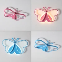 childrens room bedroom nursery pink boys and girls baby room decoration cute butterfly light