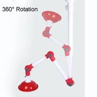 air smoke exhaust hood laboratory universal 360 degree rotation suction hood pp exhaust hood three sections length 3 15m