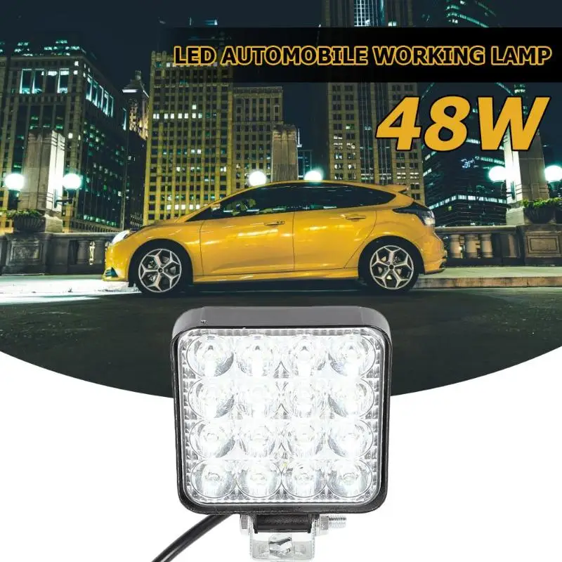 Рабочий светильник 16 светодиодов водонепроницаемый пыленепроницаемый