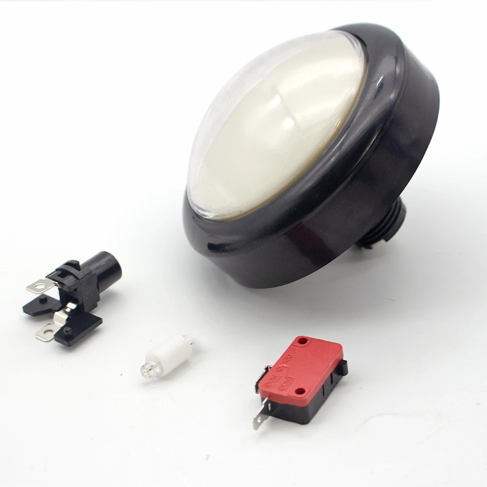 100 мм Большой куполообразный Тип 5 В/12 В светодиодный ная подсветка кнопочный