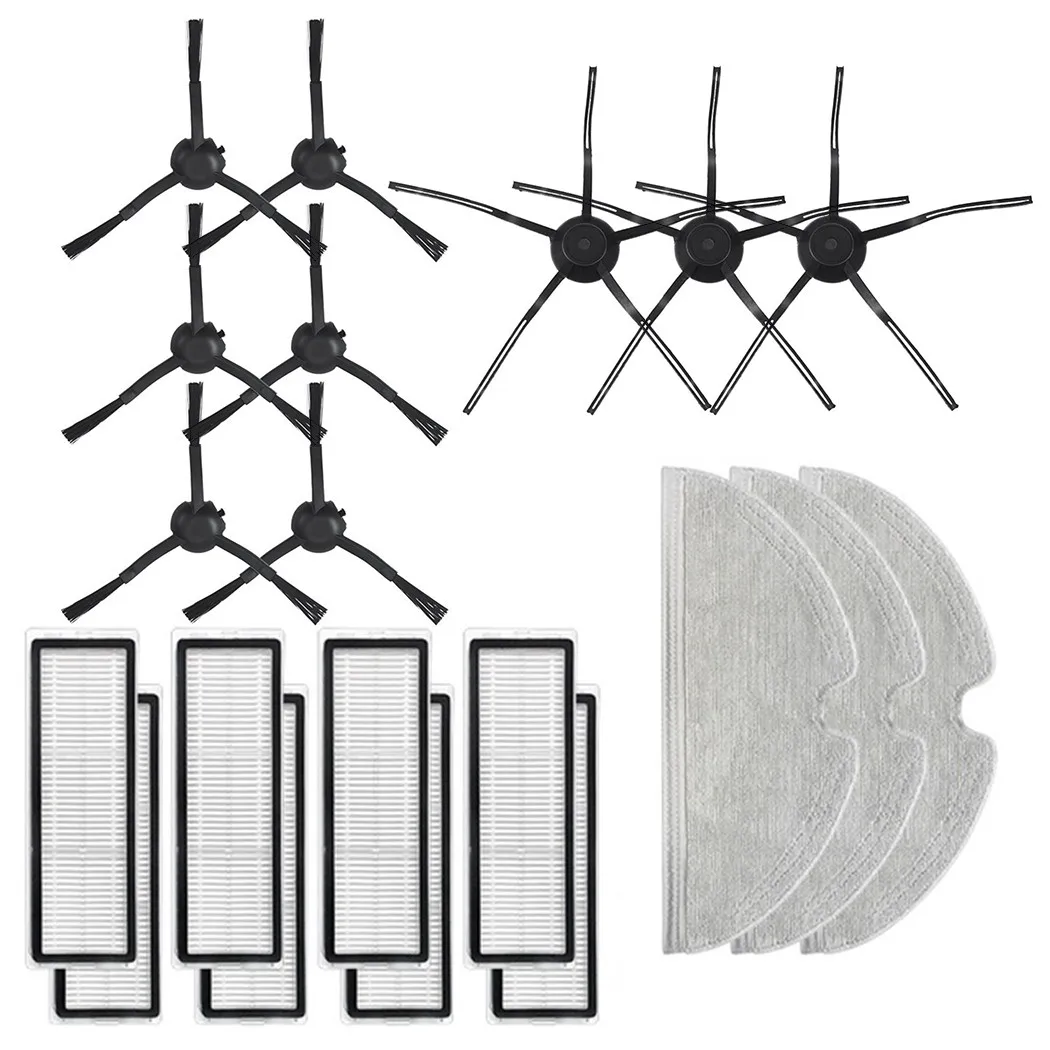 

20Pc/set Filter Mop Cloth Side Brush Kit For Mijia 1T Robotic Vacuum Cleaner Tools Sweeper Robot Cleaning Accessories