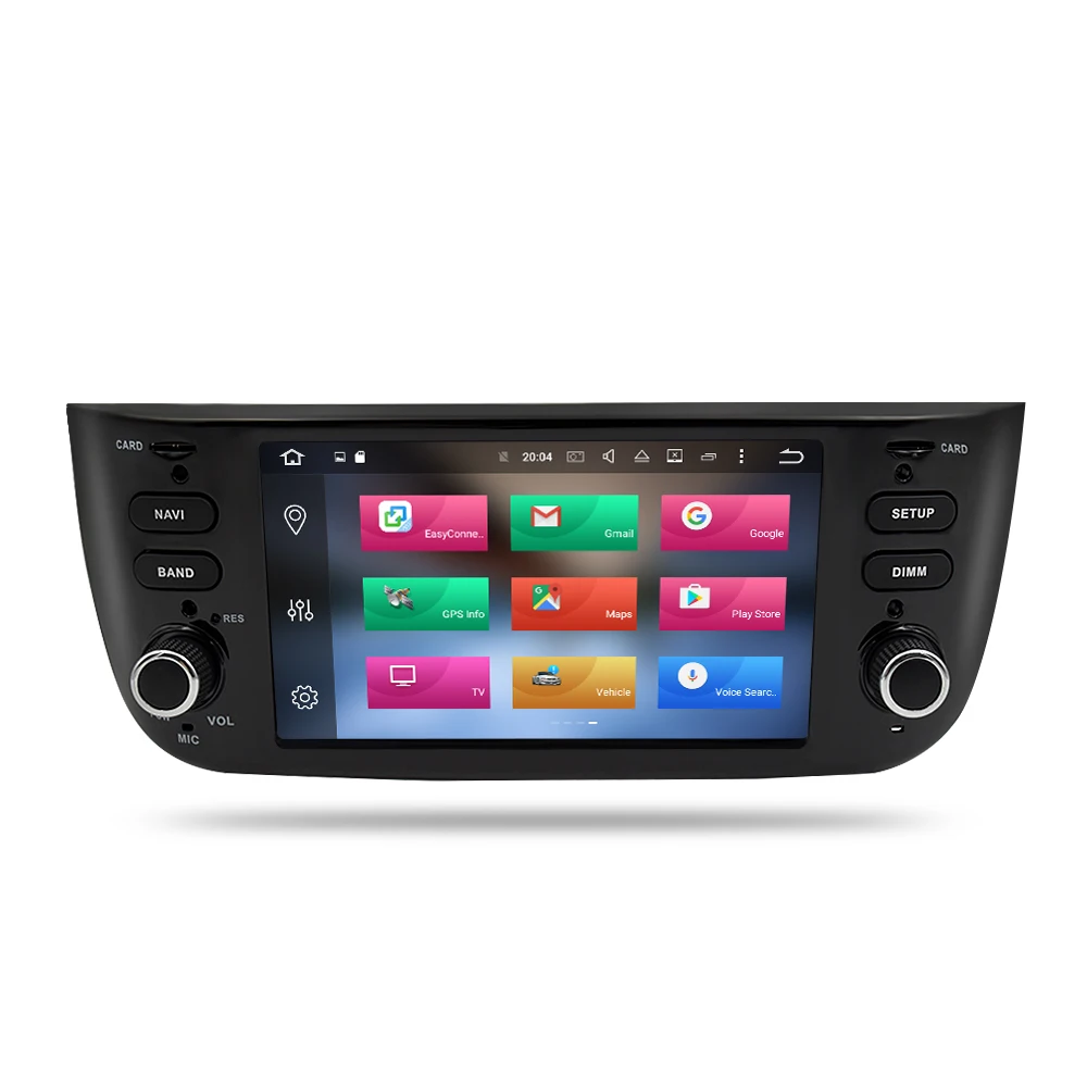 Android 9 0 автомобильный стерео DVD плеер GPS ГЛОНАСС мультимедиа для Fiat Grande Punto Linea 2012 2013
